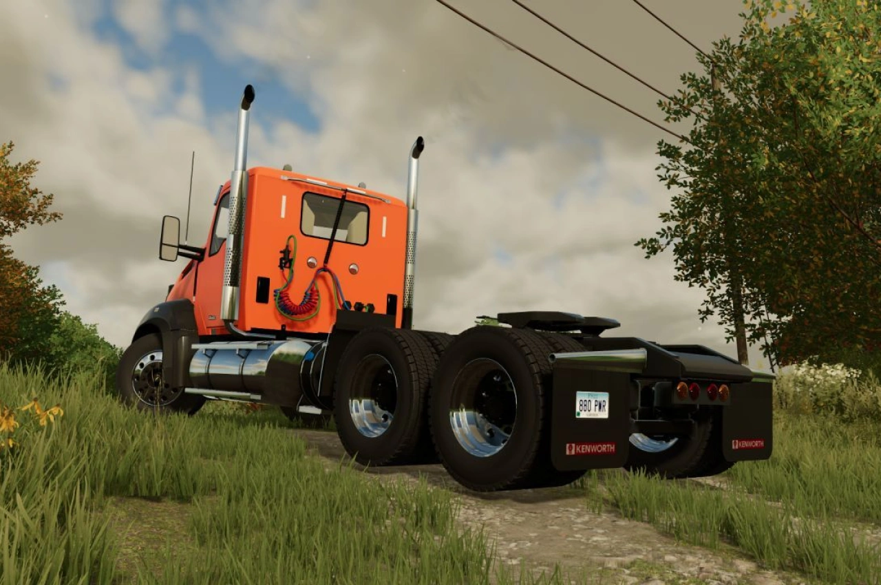 Вантажівка Kenworth T880 для Farming Simulator 22