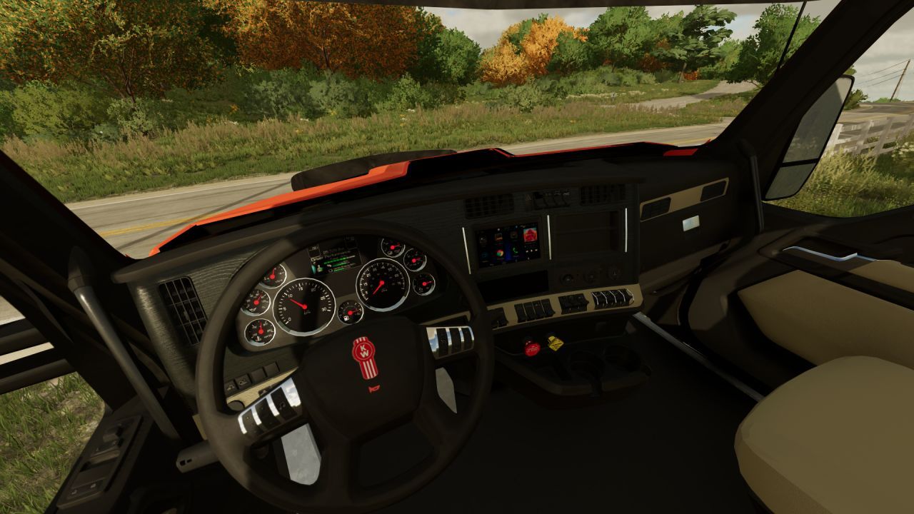 Вантажівка Kenworth T880 для Farming Simulator 22