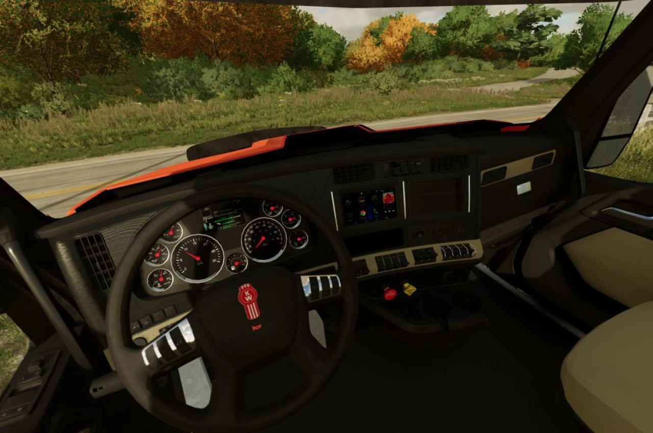 Вантажівка Kenworth T880 для Farming Simulator 22