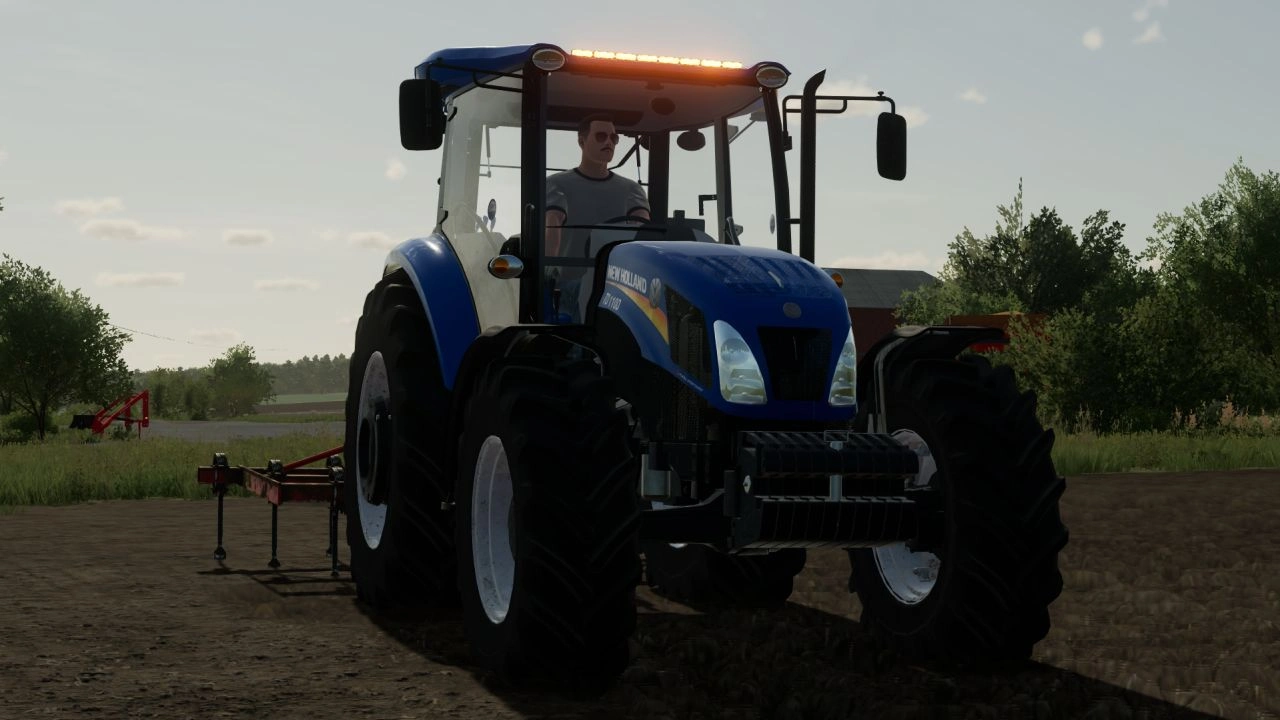 Трактор New Holland TDD Bluemaster для Farming Simulator 22
