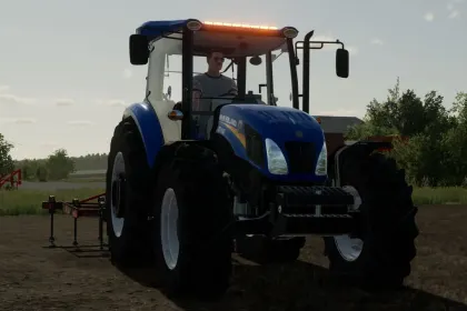 Traktor New Holland TDD Bluemaster do Farming Simulator 22