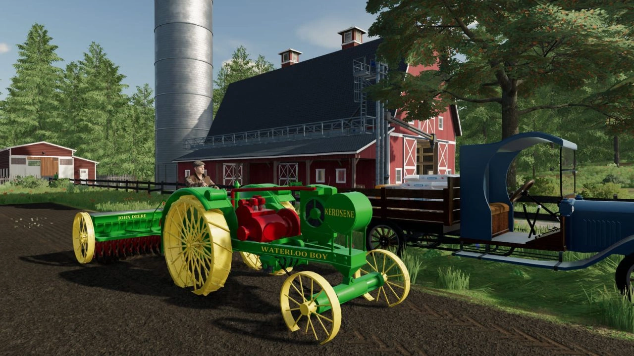 Трактор Waterloo Boy для Farming Simulator 22