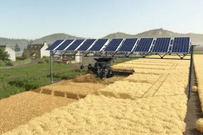 Mod für erhöhte Solarpanels für Farming Simulator 25