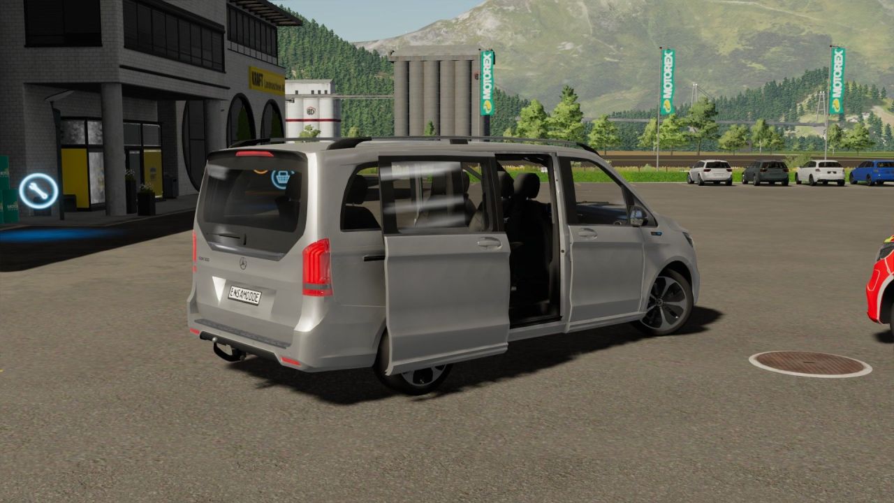 Samochód Mercedes-Benz EQV 300 2020 Notarzt do Farming Simulator 22