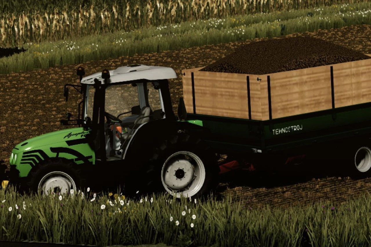 Трактор Tehnostroj 4T для Farming Simulator 22
