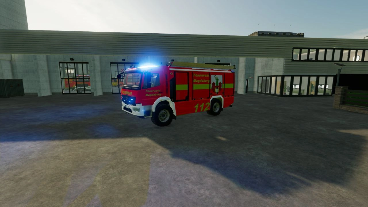 Скін Mercedes AT 2020 Magdebourg для Farming Simulator 22