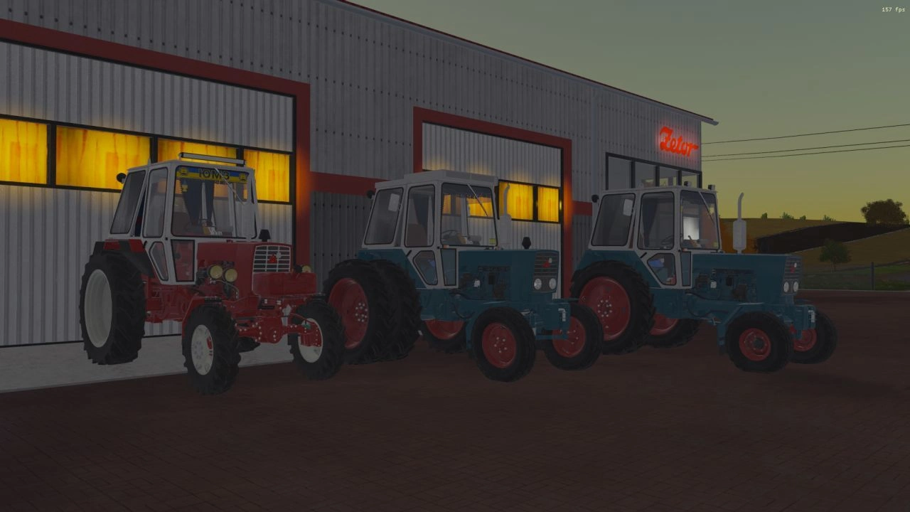 Трактор Yumz 6 KL для Farming Simulator 22