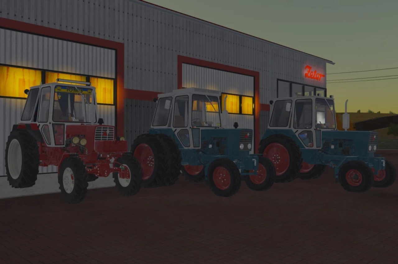 Трактор Yumz 6 KL для Farming Simulator 22