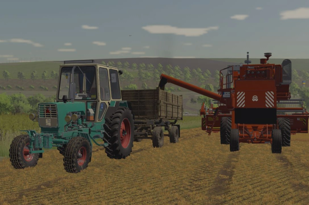 Трактор Yumz 6 KL для Farming Simulator 22