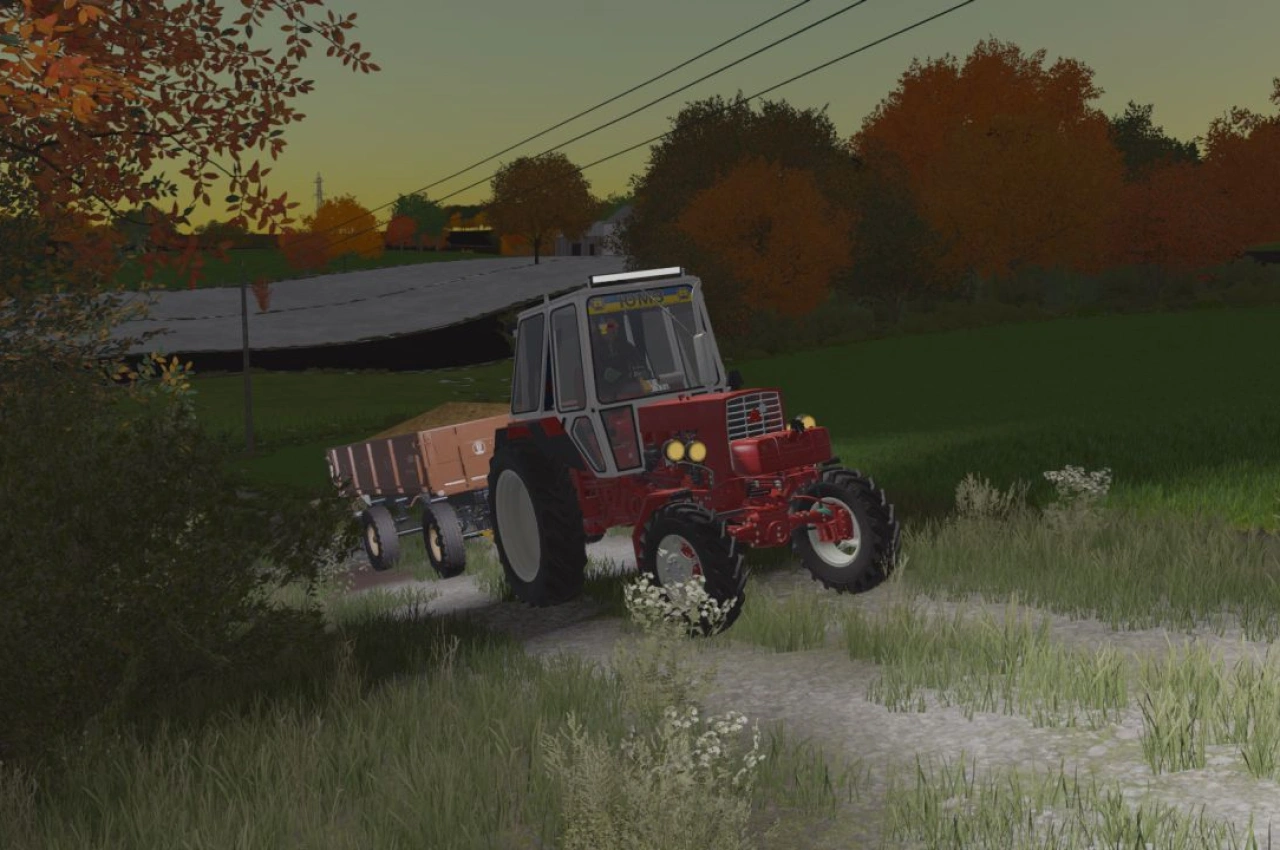 Трактор Yumz 6 KL для Farming Simulator 22