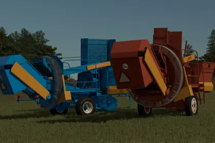 Mod Kartoffelerntegerät Agromet Anna Z-644 für Farming Simulator 25 — 2