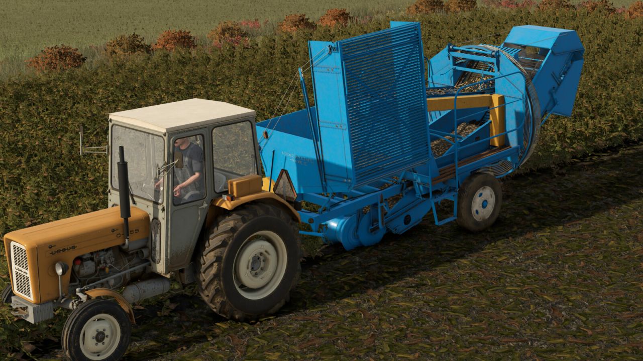 Mod Ziemniaczany Kombajn Agromet Anna Z-644 do Farming Simulator 25 - Zrzuty ekranu