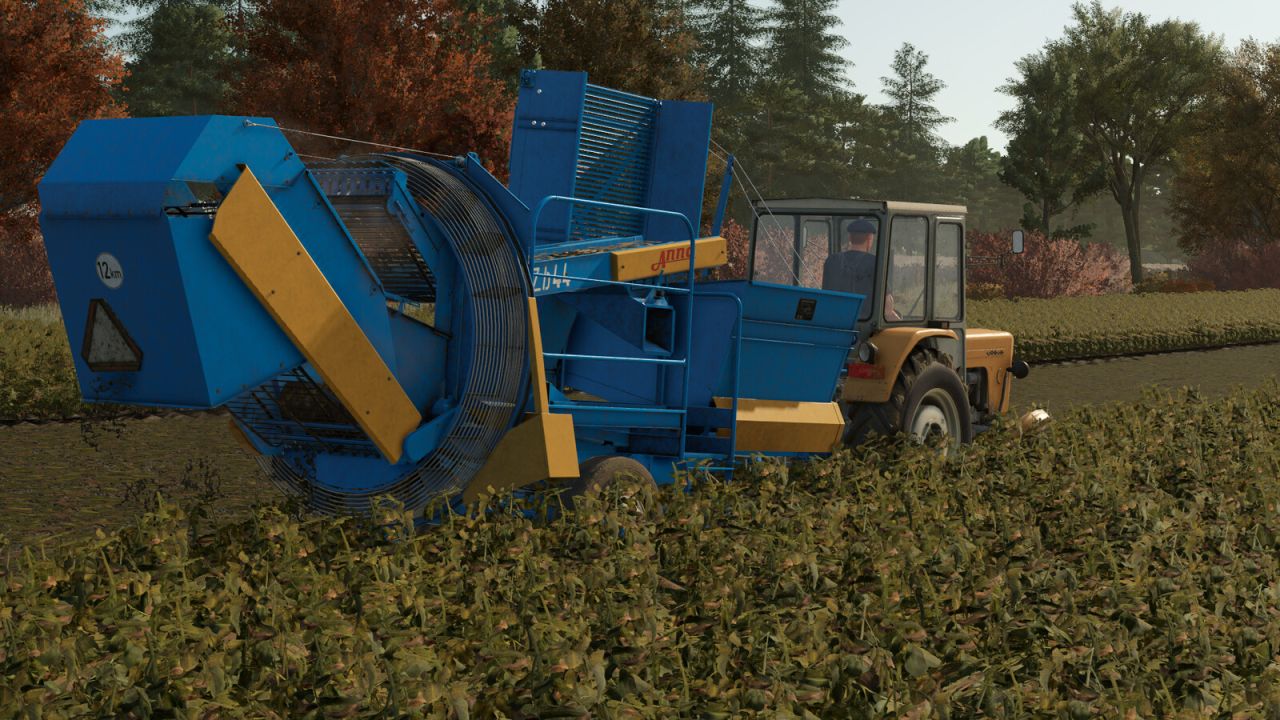 Mod Ziemniaczany Kombajn Agromet Anna Z-644 do Farming Simulator 25 - Zrzuty ekranu