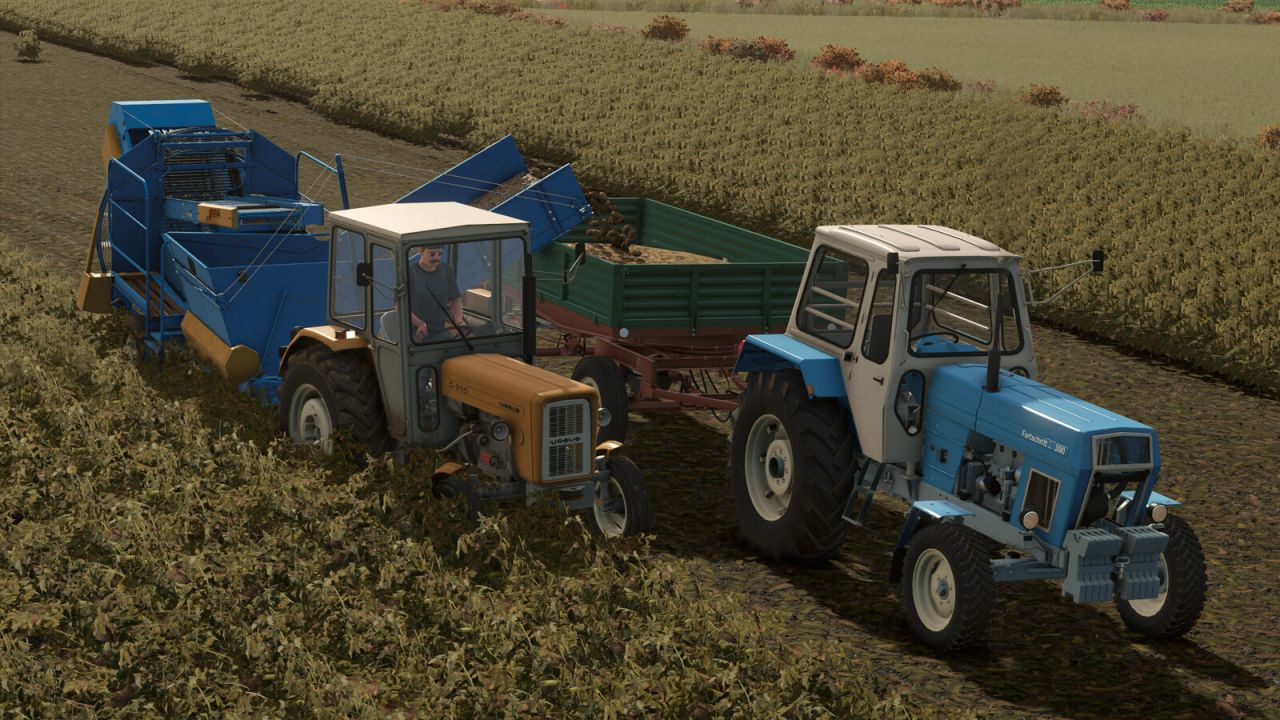 Mod Ziemniaczany Kombajn Agromet Anna Z-644 do Farming Simulator 25 - Zrzuty ekranu