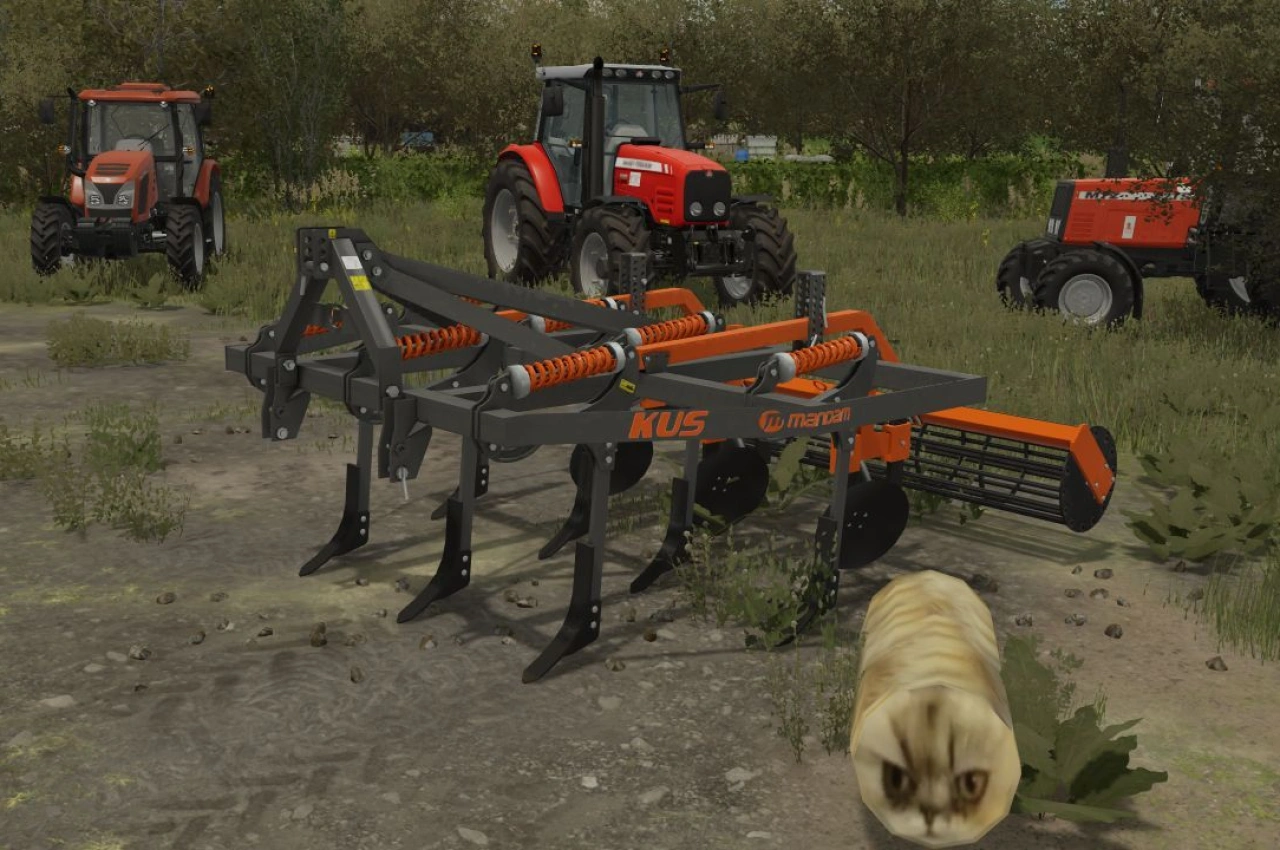Культиватор Mandam KUS 3.0 для Farming Simulator 22