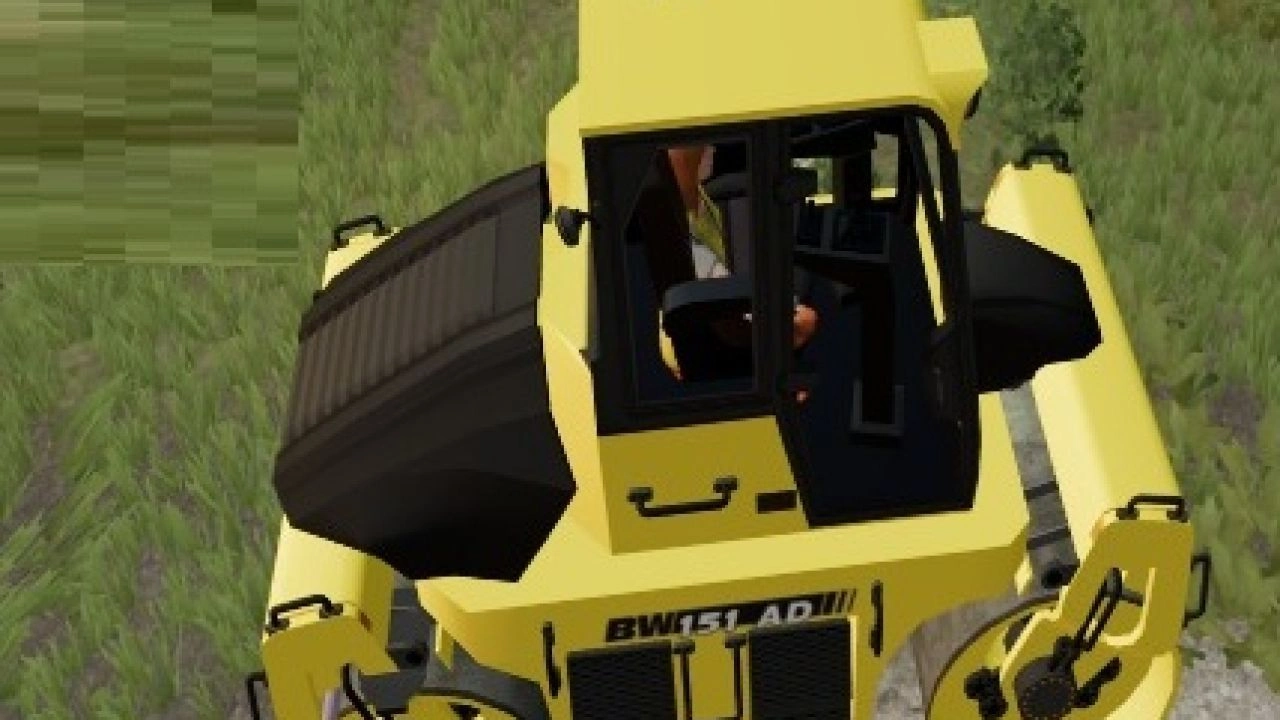 Каток Bomag BW151AD для Farming Simulator 22