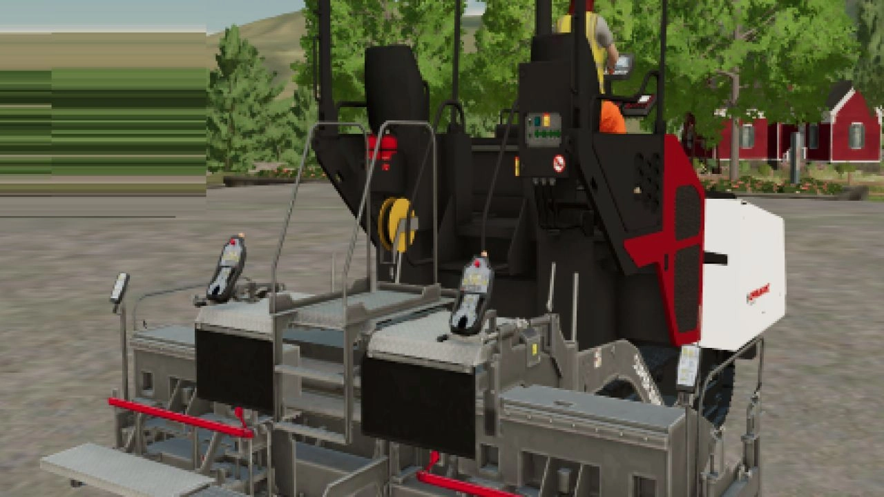 Асфальтоукладач Dynapac SD2500T для Farming Simulator 22