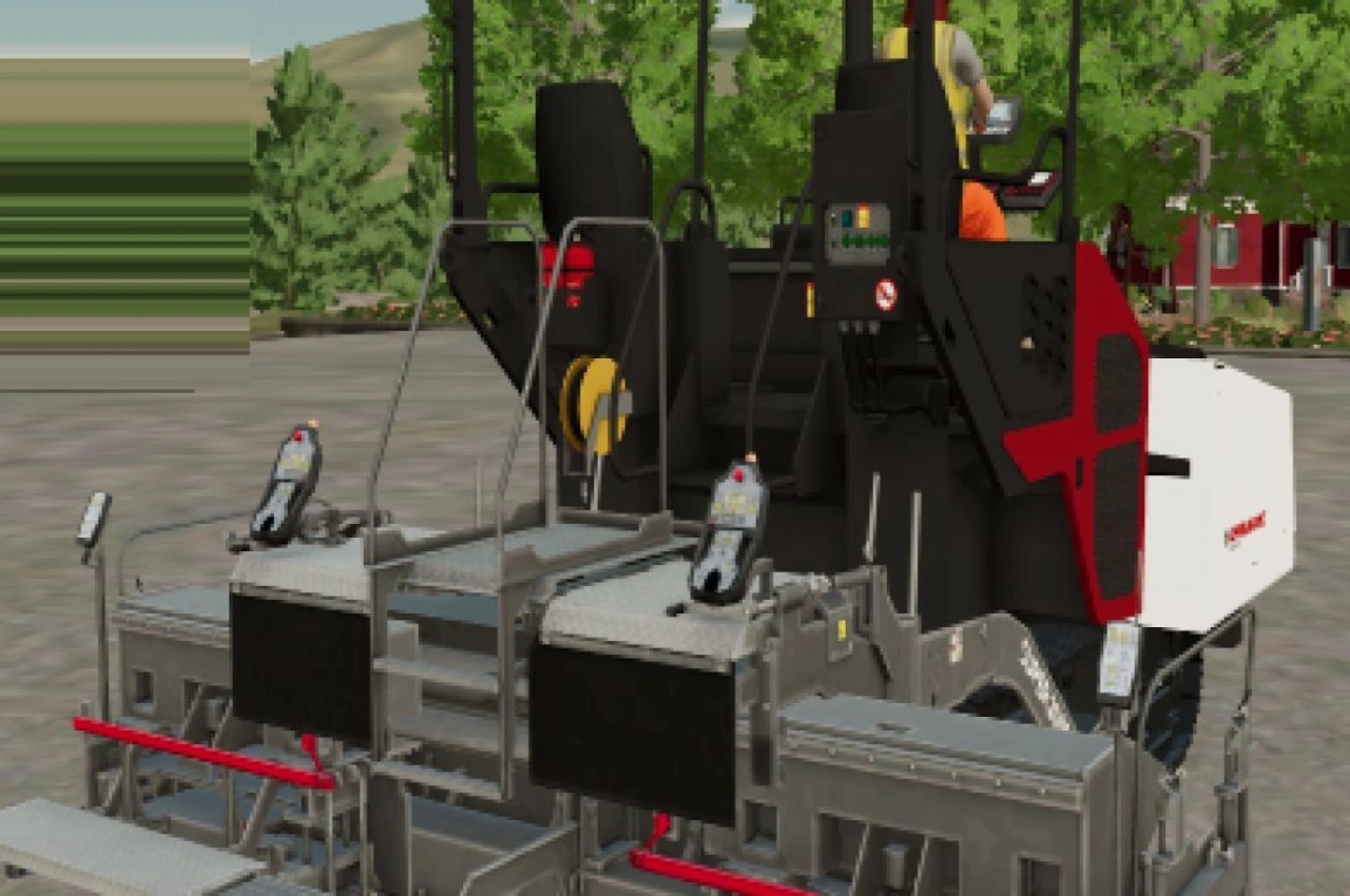 Асфальтоукладач Dynapac SD2500T для Farming Simulator 22