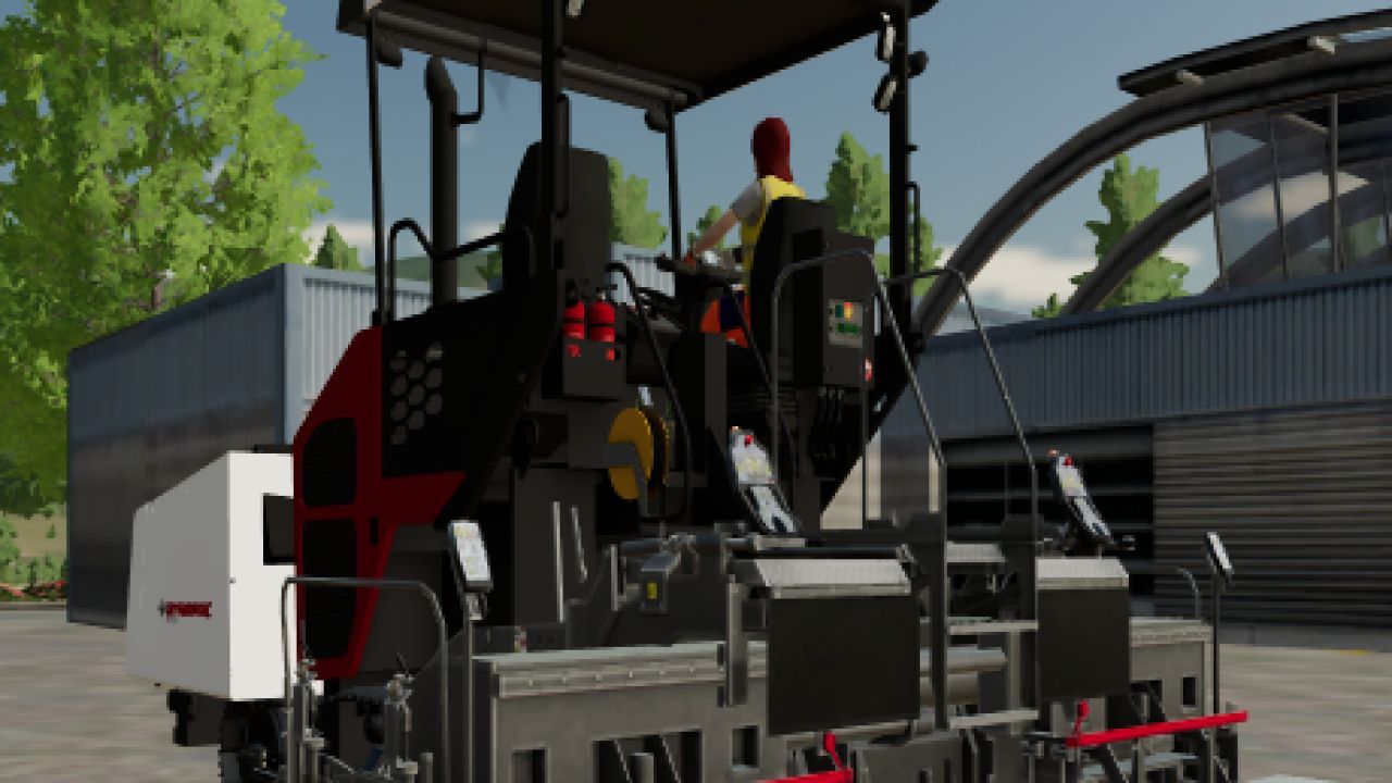 Asphalt Paver Dynapac SD2500T for Farming Simulator 22