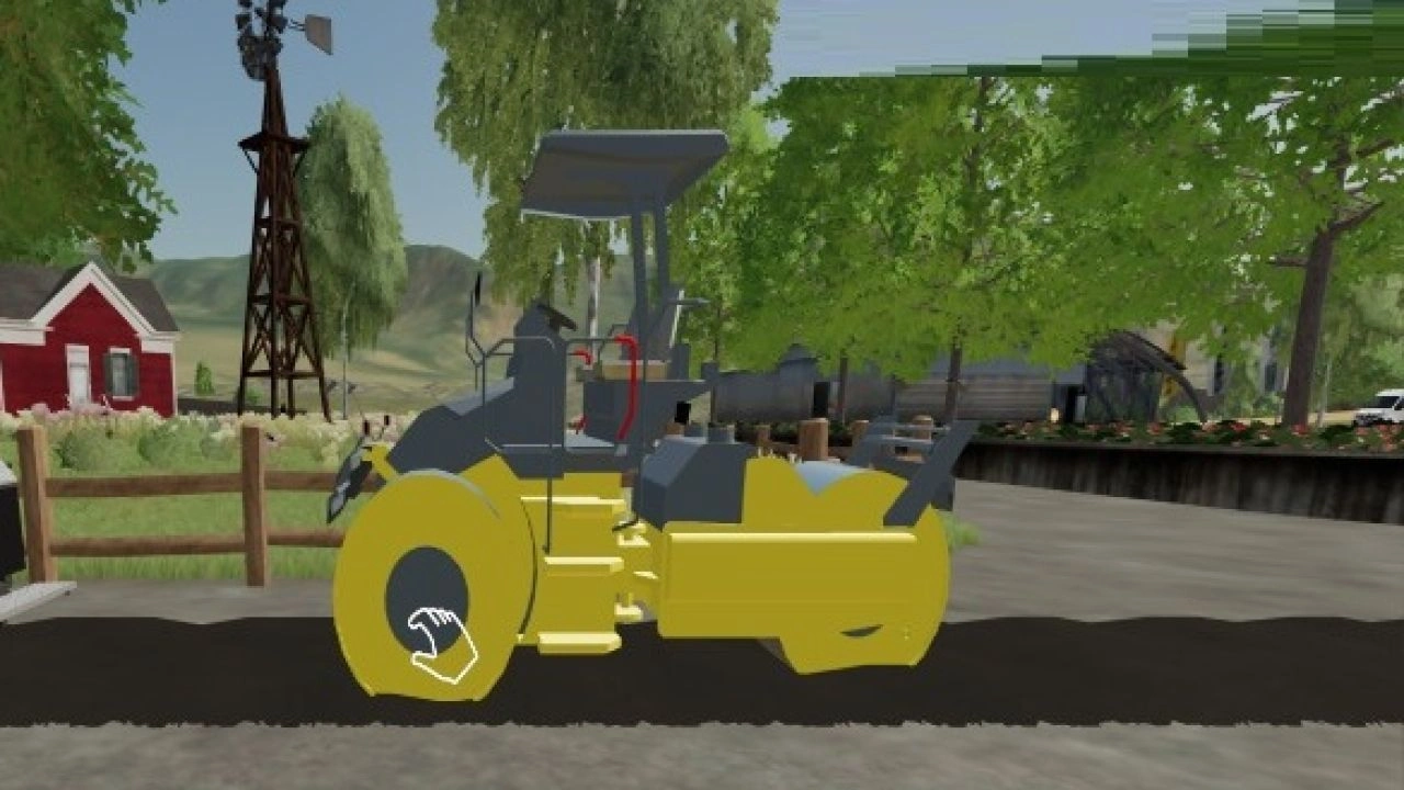 Каток Sumitomo HM125H для Farming Simulator 22