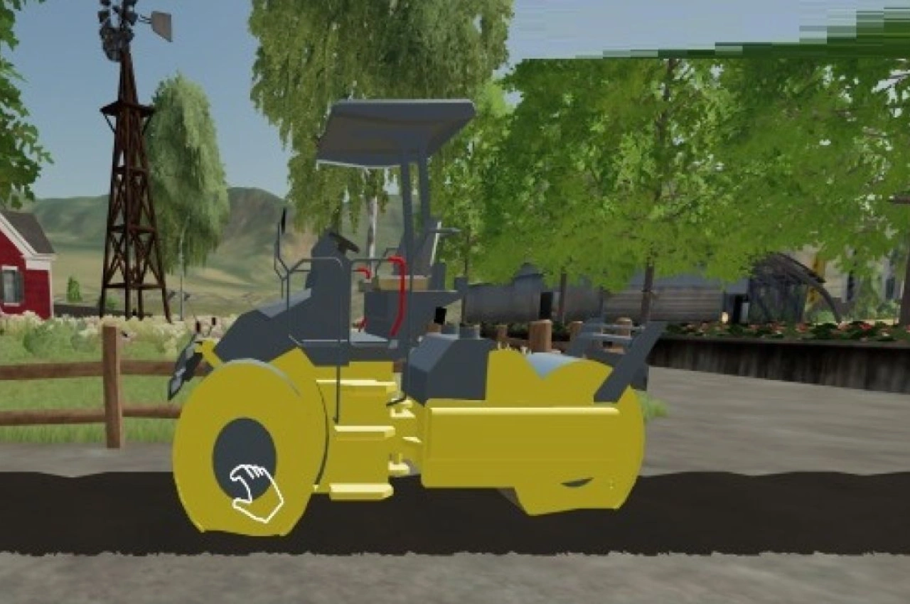 Каток Sumitomo HM125H для Farming Simulator 22