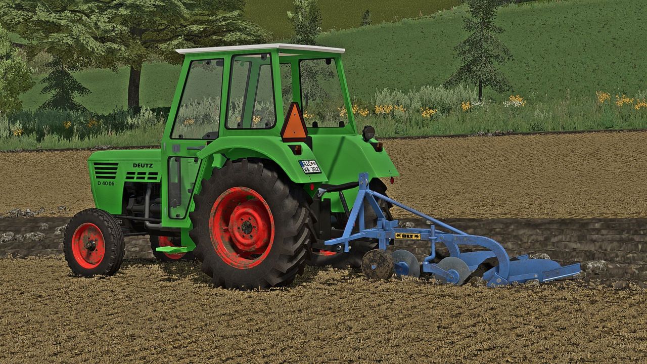 Плуг OLT PTO 2.25 для Farming Simulator 22