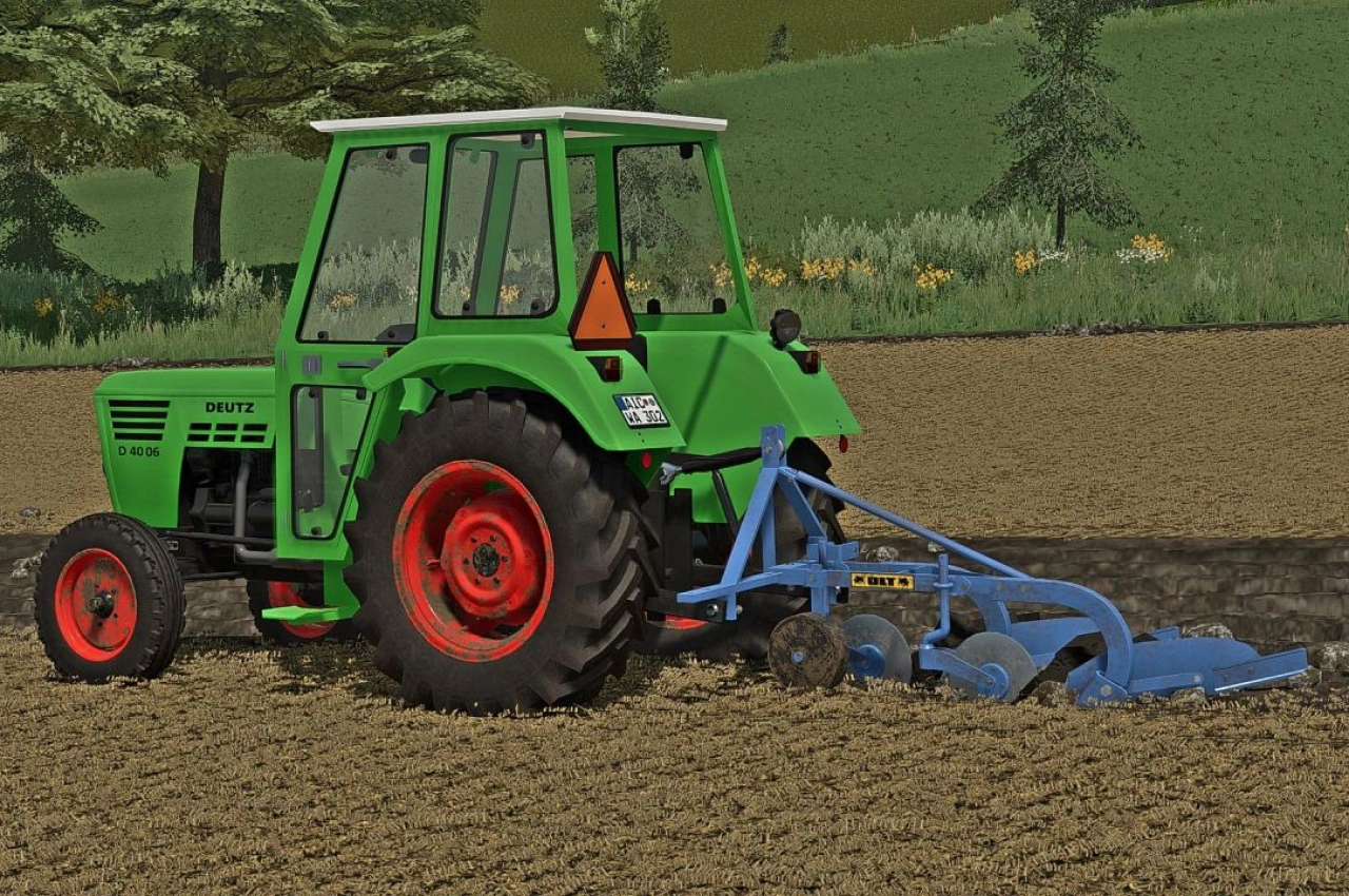 Плуг OLT PTO 2.25 для Farming Simulator 22