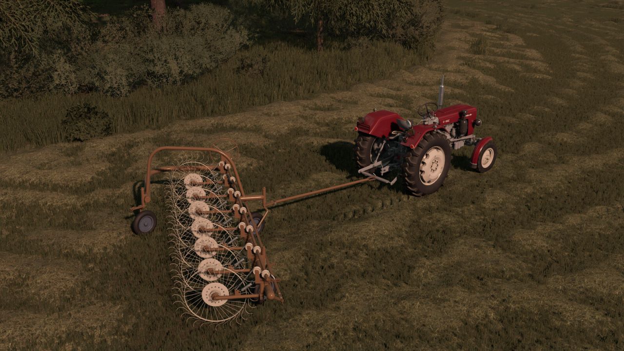Mod Wender- und Schwadenbildner Z-211/2 Agromet „Famarol“ Słupsk Z211/2 für Farming Simulator 25