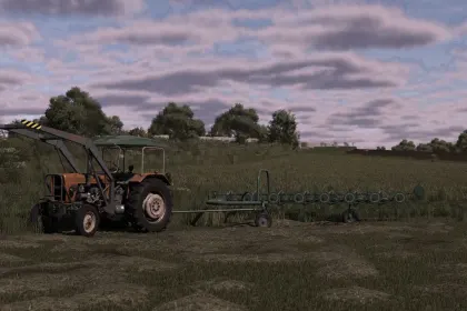 Mod Wender- und Schwadenbildner Z-211/2 Agromet „Famarol“ Słupsk Z211/2 für Farming Simulator 25 — 4