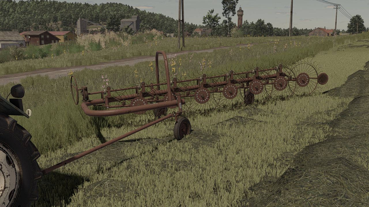 Mod Wender- und Schwadenbildner Z-211/2 Agromet „Famarol“ Słupsk Z211/2 für Farming Simulator 25