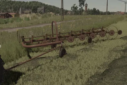 Mod Wender- und Schwadenbildner Z-211/2 Agromet „Famarol“ Słupsk Z211/2 für Farming Simulator 25 — 5
