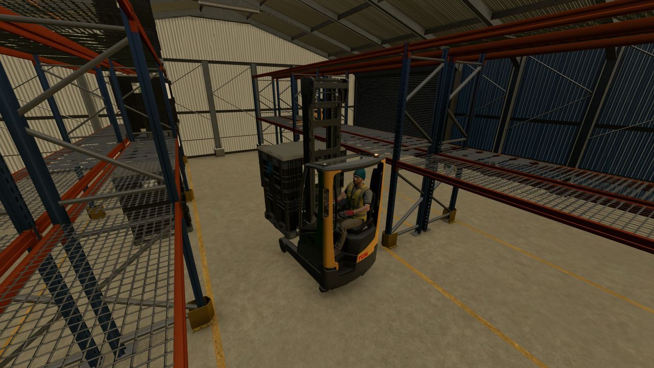 Elektro-Gabelstapler TCM RTL140 für Farming Simulator 22