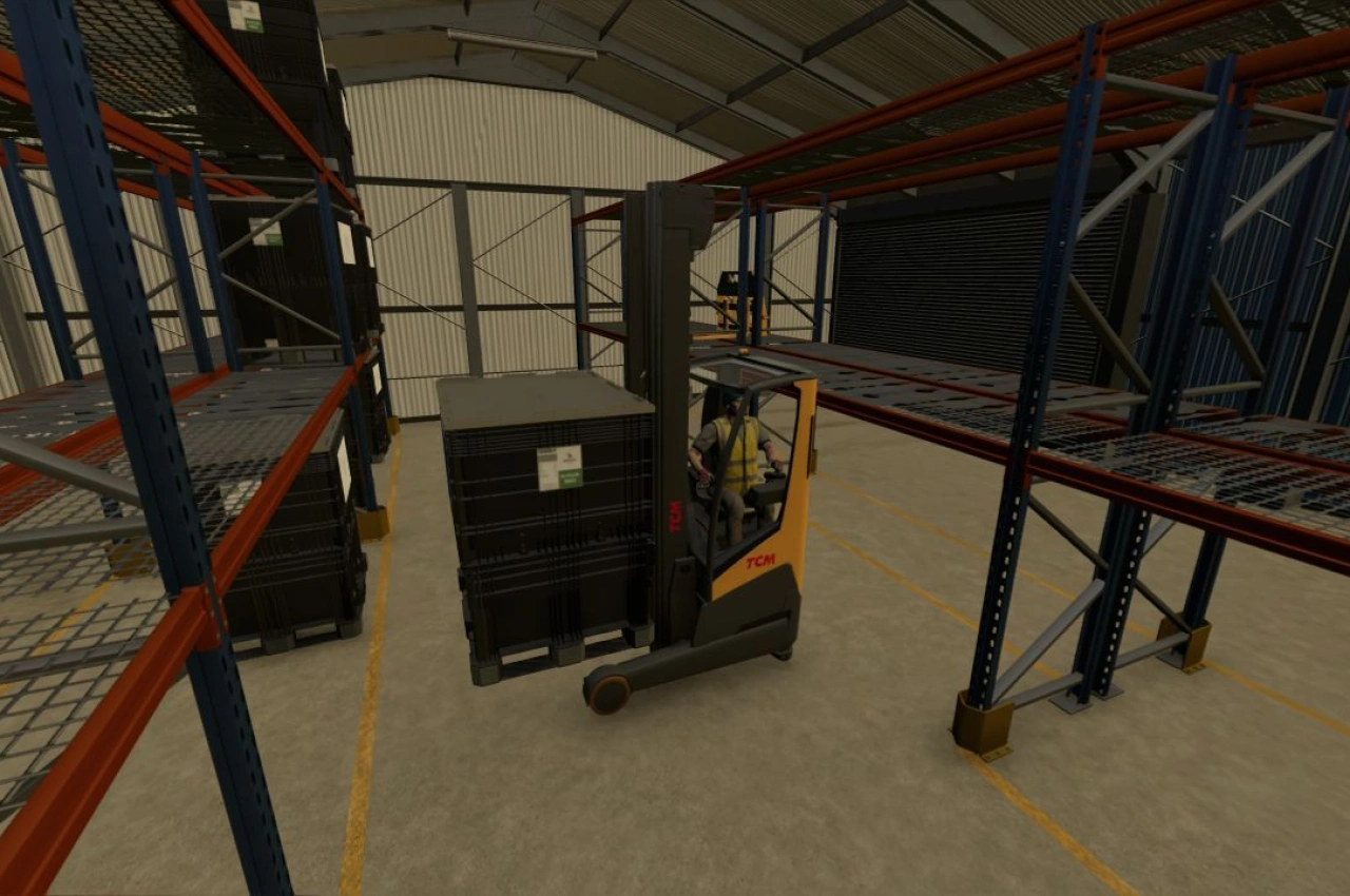 Електричний навантажувач TCM RTL140 для Farming Simulator 22