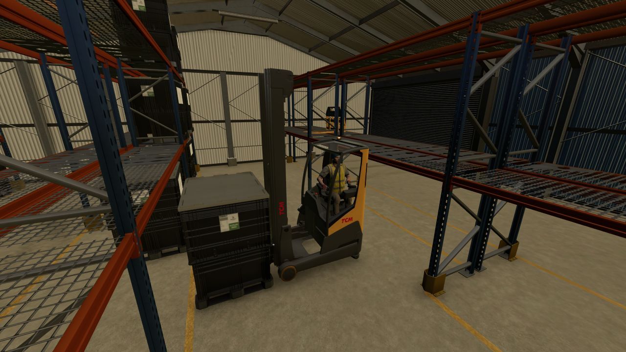 Elektro-Gabelstapler TCM RTL140 für Farming Simulator 22