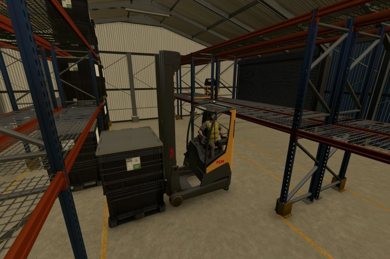 Електричний навантажувач TCM RTL140 для Farming Simulator 22