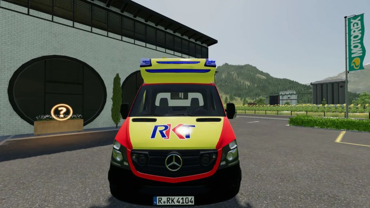 Skin Mercedes Benz Tigis RTW RKT für Farming Simulator 22