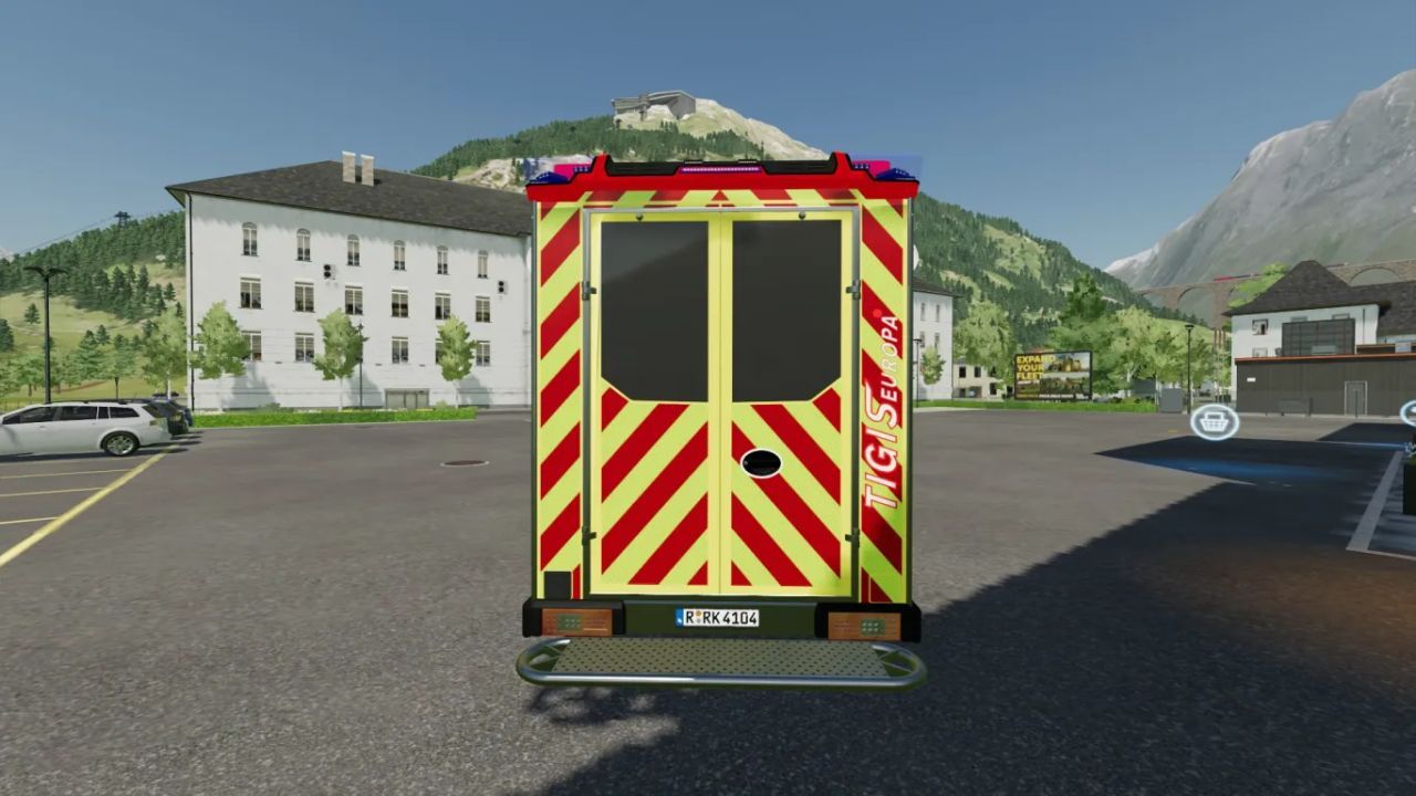 Skin Mercedes Benz Tigis RTW RKT für Farming Simulator 22