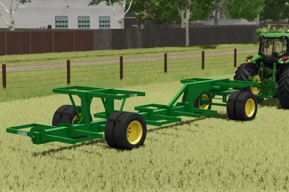 Мод Причіп для транспортування круглих тюків із автозавантаженням Lizard RBT-16 для Farming Simulator 25 — 1