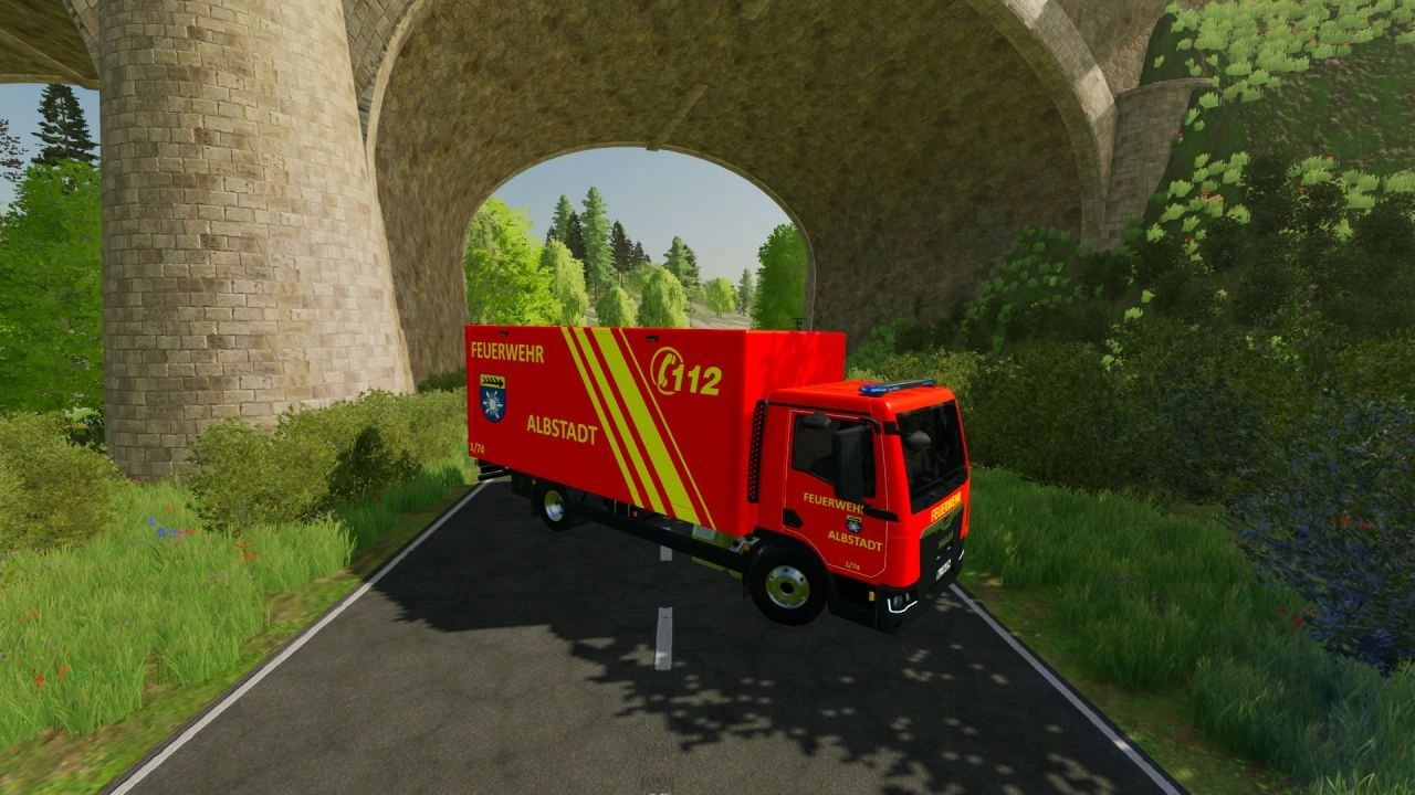 Skin Albstadt GWL Feuerwehr für Farming Simulator 22