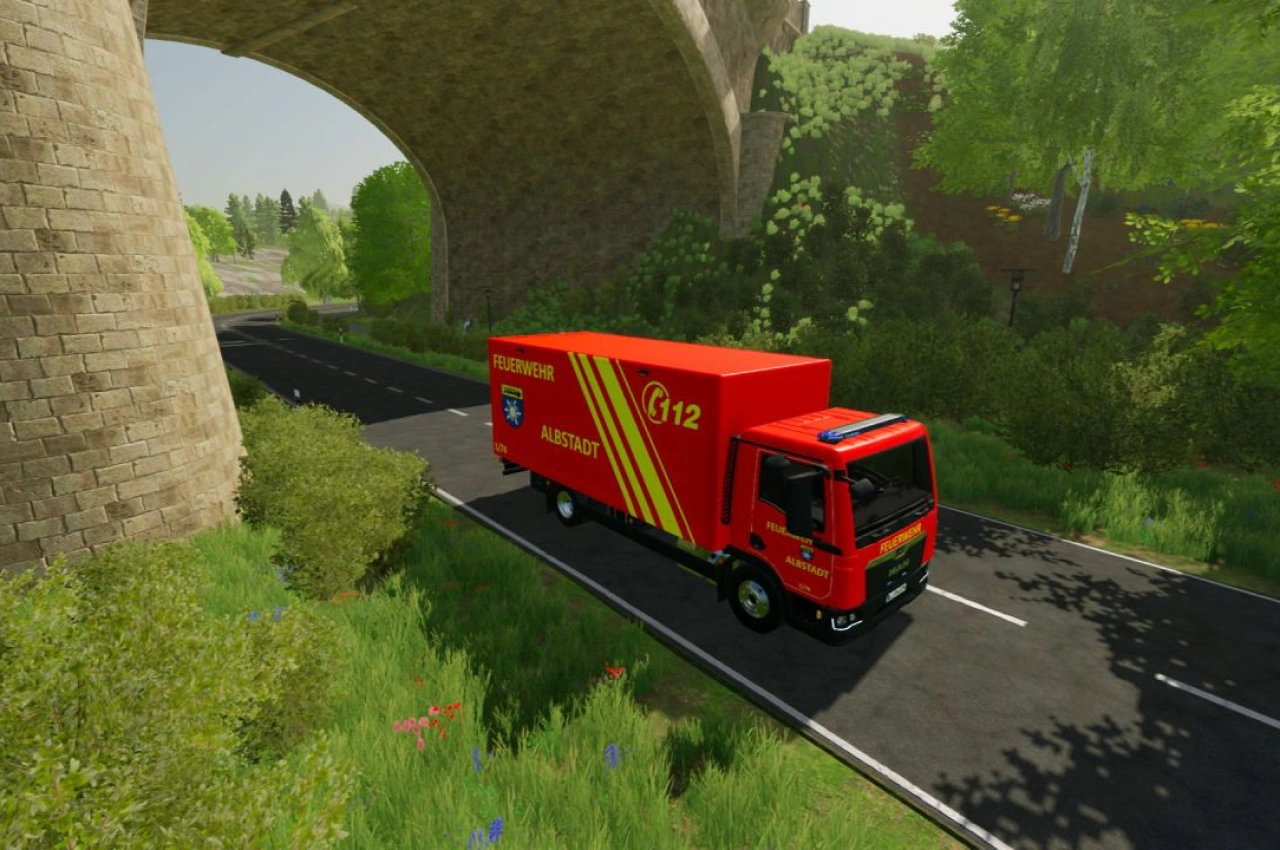 Skin Albstadt GWL Feuerwehr für Farming Simulator 22