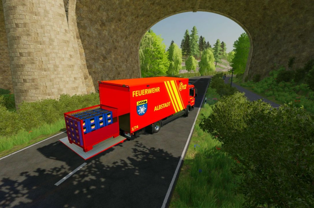 Skin Albstadt GWL Feuerwehr für Farming Simulator 22