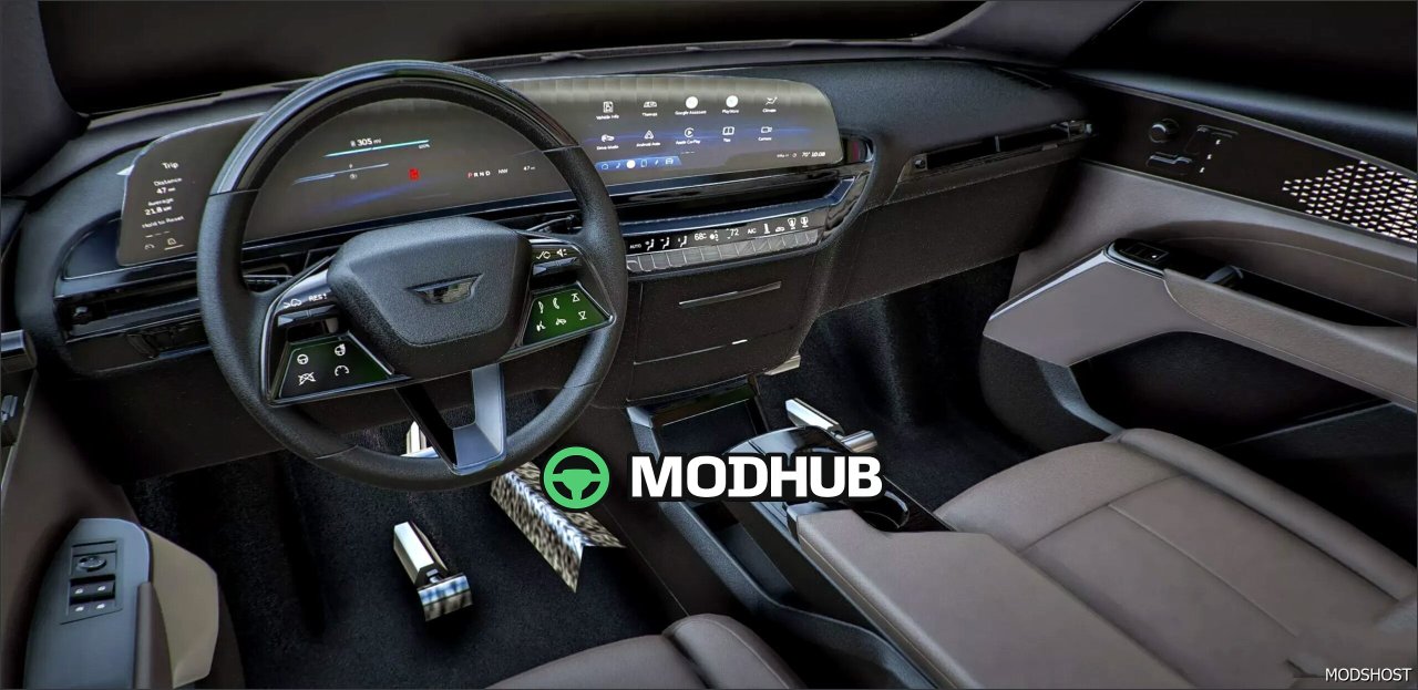 Автомобіль Cadillac Lyriq Super Body Offroad для GTA 5