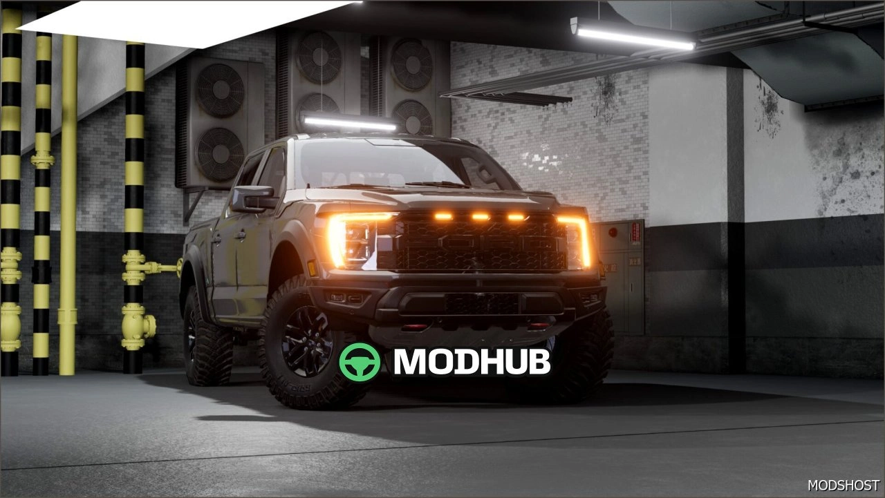 Автомобіль Ford F150 Raptor 2024 для BeamNG.drive