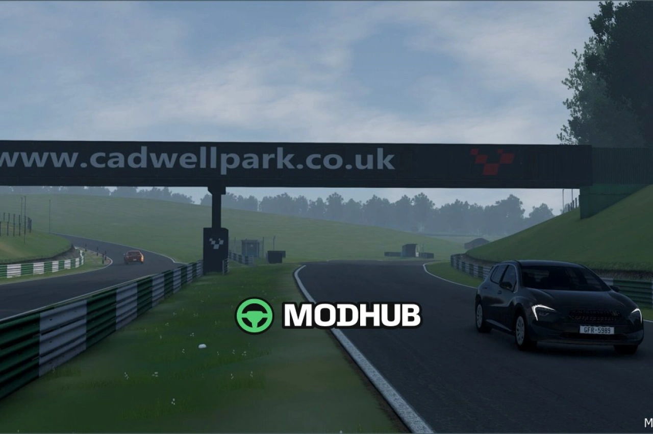 Карта Cadwell Park 0.38 для BeamNG.drive