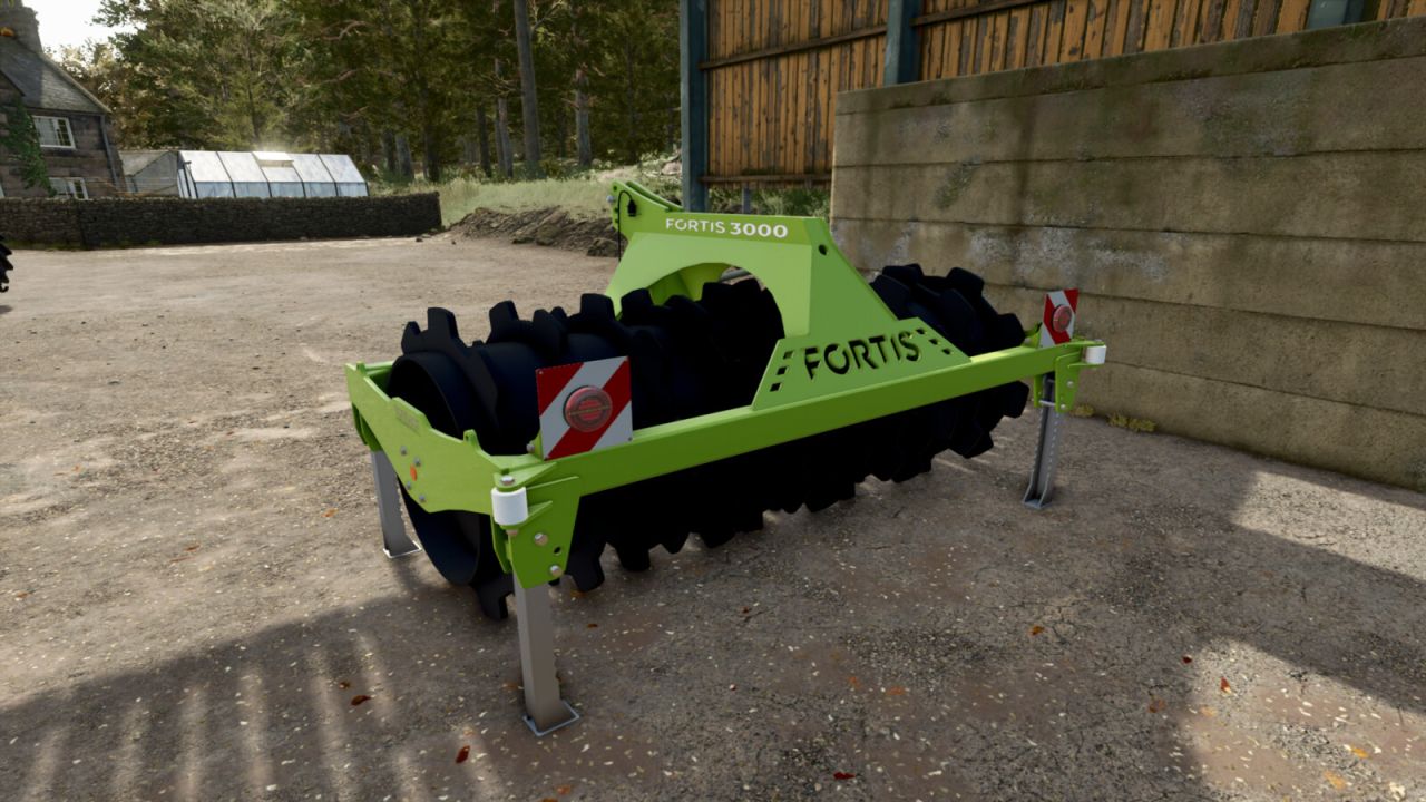 Mod Silageverdichter Taylor Attachments Fortis 3000 für Farming Simulator 25