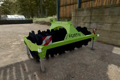 Мод силосний ущільнювач Taylor Attachments Fortis 3000 для Farming Simulator 25 — 1