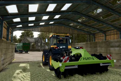 Мод силосний ущільнювач Taylor Attachments Fortis 3000 для Farming Simulator 25 — 3
