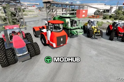 Pak Traktorów Farming Pack 0.36 do BeamNG.drive