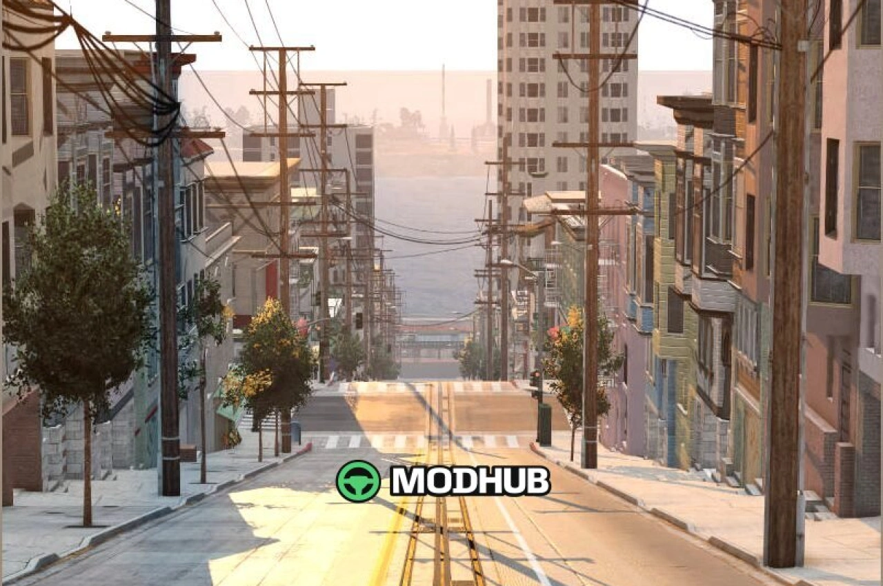 Карта West Coast USA (Пентхаус + Дилерський центр) для BeamNG.drive