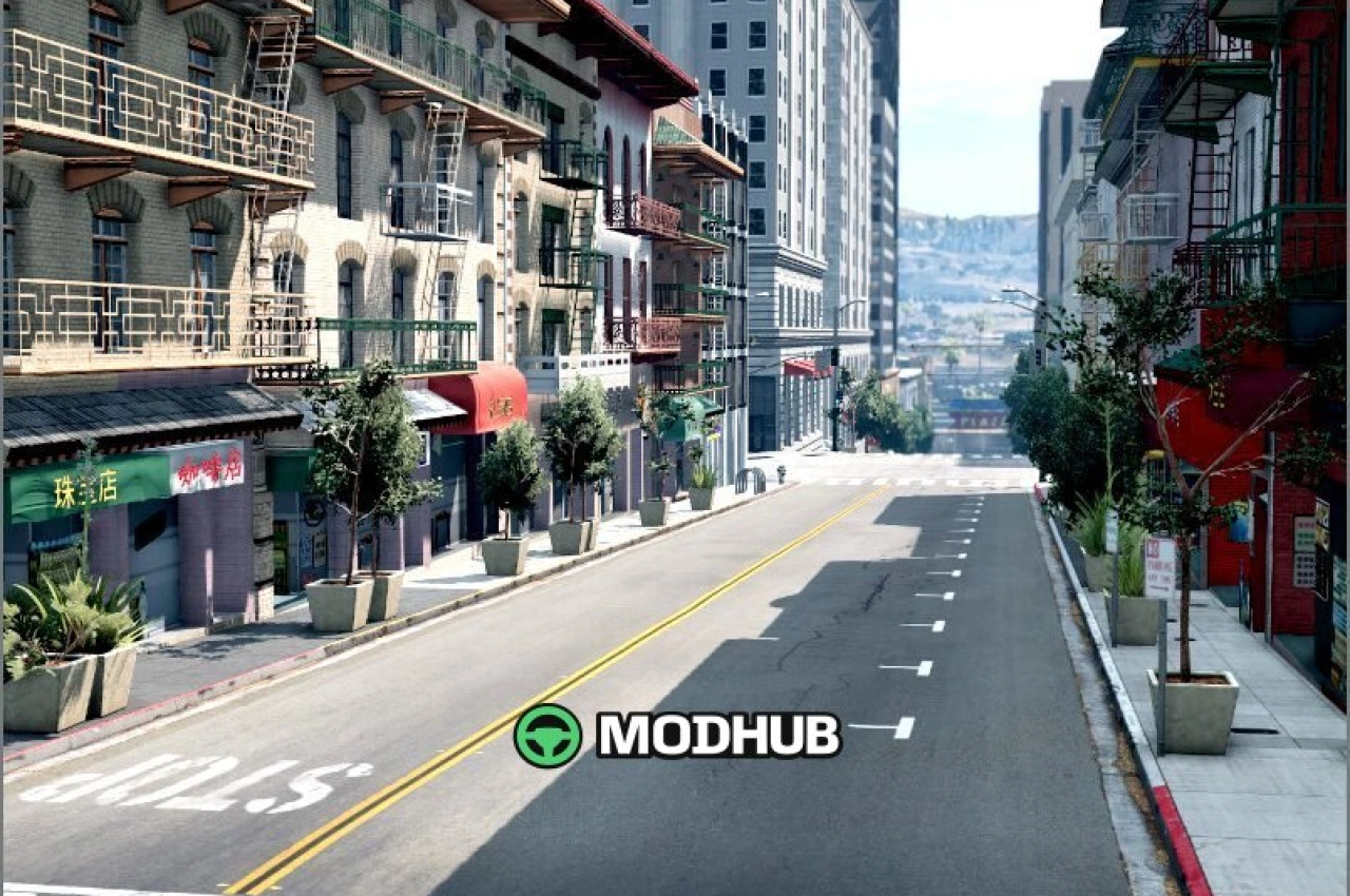 Карта West Coast USA (Пентхаус + Дилерський центр) для BeamNG.drive